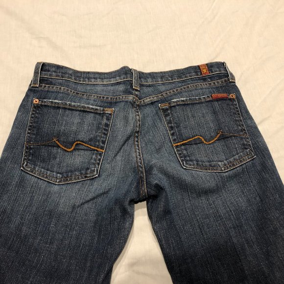 7 for All Mankind Bootcut Jean Size 31 - Picture 6 of 7
